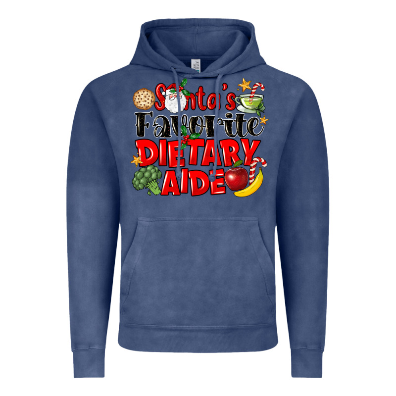 Santas Favorite Dietary Aide Vintage Hoodie by LillyAllenDesigns | Teevron