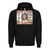 Black first i drink the coffee then i do the things Zipper Hoodie - JahusDesignShop