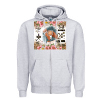 Heather Grey first i drink the coffee then i do the things Zipper Hoodie - JahusDesignShop