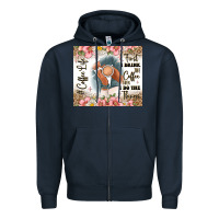 Navy first i drink the coffee then i do the things Zipper Hoodie - JahusDesignShop