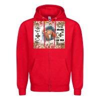 Red first i drink the coffee then i do the things Zipper Hoodie - JahusDesignShop