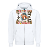 White first i drink the coffee then i do the things Zipper Hoodie - JahusDesignShop