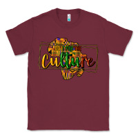 Burgundy Do it for the culture Classic Tee - HowdyJamesFarm