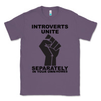 Lavender introverts unite seperately in your own homes Classic Tee - Bettercallsaul
