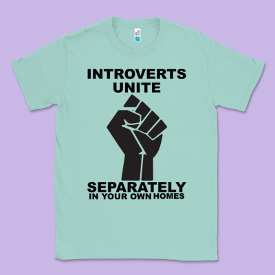Introverts Unite Seperately In Your Own Homes Classic Tee Designed By Bettercallsaul