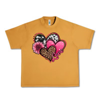 Peanut Butter valentines day western hearts and sunflower Urban Heavy Tee - Jasminsmagicworld