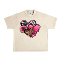 Sandshell valentines day western hearts and sunflower Urban Heavy Tee - Jasminsmagicworld