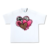 White valentines day western hearts and sunflower Urban Heavy Tee - Jasminsmagicworld