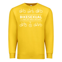 Lemon bikesexual   cyclist bicycle biking bike cycling t shirt tee gift Premium Sweatshirt - DesigneFamous