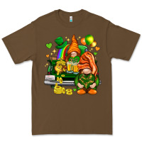 Cacao St. Patrick's Day gnomies with heart Premium Tee - HowdyJamesFarm