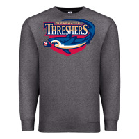Charcoal Heather clearwater gifts,  threshers Premium Sweatshirt - DesigneFamous