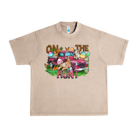 French Oak on the hunt truck Urban Heavy Tee - FaDigitalArtStudio