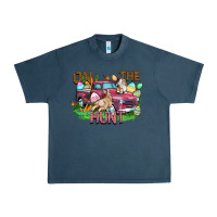 Midnight Navy on the hunt truck Urban Heavy Tee - FaDigitalArtStudio