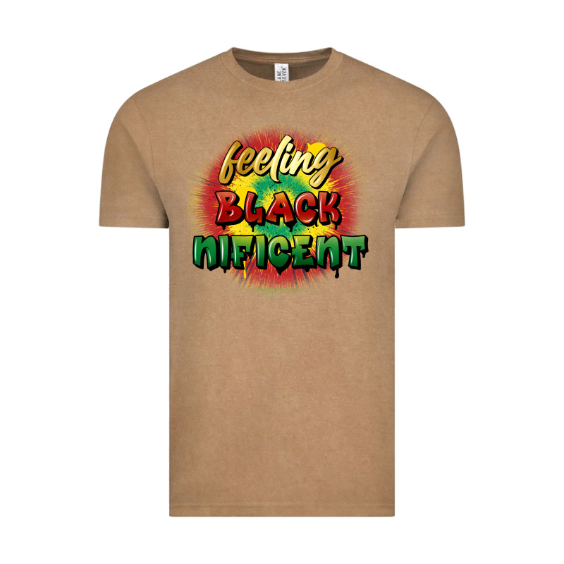 Feeling Blacknificent Vintage Tee by FaDigitalArtStudio | Teevron