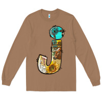 Toasted Coconut farm life alphabet lowercase letters j Long Sleeve Tee - BundleAndBundleShop