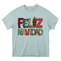 Arona Feliz Navidad our lady of Guadalupe Christmas Heavy Core Tee - Jasminsmagicworld