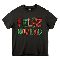 Asphalt Feliz Navidad our lady of Guadalupe Christmas Heavy Core Tee - Jasminsmagicworld