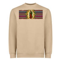 Mushroom lady of Guadalupe  sunflower Heavyweight Sweatshirt - JahusDesignShop