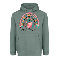 Sage hello preschool Heavyweight Hoodie - JahusDesignShop