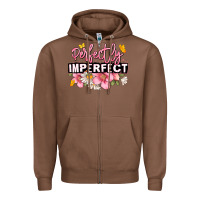 Chestnut perfectly imperfect Zipper Hoodie - JahusDesignShop