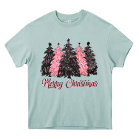 Arona pink merry christmas Heavy Core Tee - CowGirlArtShop