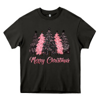 Asphalt pink merry christmas Heavy Core Tee - CowGirlArtShop