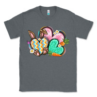 Charcoal Heather Easter heart Easter Day Classic Tee - CowGirlArtShop