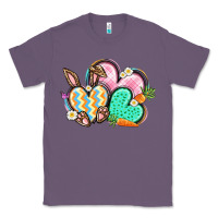 Lavender Easter heart Easter Day Classic Tee - CowGirlArtShop