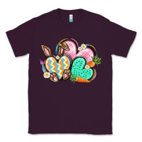 Plum Easter heart Easter Day Classic Tee - CowGirlArtShop