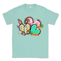 Seafoam Easter heart Easter Day Classic Tee - CowGirlArtShop