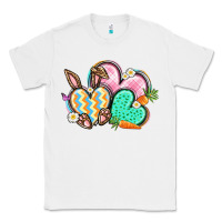 White Easter heart Easter Day Classic Tee - CowGirlArtShop