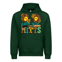 Forest Green calm your mitts softball Urban Hoodie - Jasminsmagicworld