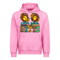 Fuchsia Pink calm your mitts softball Urban Hoodie - Jasminsmagicworld