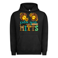 Pigment Black calm your mitts softball Urban Hoodie - Jasminsmagicworld