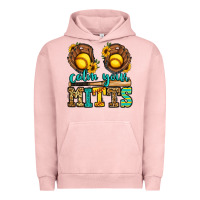 Pigment Salmon calm your mitts softball Urban Hoodie - Jasminsmagicworld