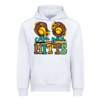 White calm your mitts softball Urban Hoodie - Jasminsmagicworld