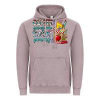 Vintage Zinc Coffee Gives Me Teacher Powers Vintage Hoodie - CowhideDigitalArt