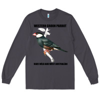 Smoke Western Ground Parrot Rare Wild And West Australia Long Sleeve Tee - Bettercallsaul