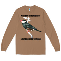Toasted Coconut Western Ground Parrot Rare Wild And West Australia Long Sleeve Tee - Bettercallsaul