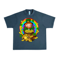 Midnight Navy Dwarf Cauldron St. Patricks Urban Heavy Tee - BundleAndBundleShop