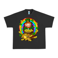 Pigment Black Dwarf Cauldron St. Patricks Urban Heavy Tee - BundleAndBundleShop