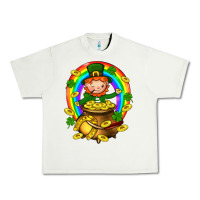 Pistachio Dwarf Cauldron St. Patricks Urban Heavy Tee - BundleAndBundleShop