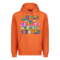Carrot 100 Days Of Making The Whole Class Shimmer Premium Hoodie - CowhideDigitalArt