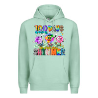Seafoam 100 Days Of Making The Whole Class Shimmer Premium Hoodie - CowhideDigitalArt