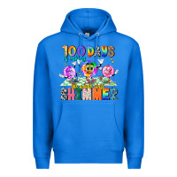True Royal 100 Days Of Making The Whole Class Shimmer Premium Hoodie - CowhideDigitalArt