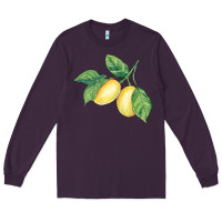 Plum lemons Long Sleeve Tee - BundleAndBundleShop
