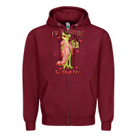 Burgundy im too much go find less boujee frog funny Zipper Hoodie - JahusDesignShop