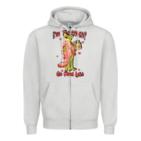 Dove Grey im too much go find less boujee frog funny Zipper Hoodie - JahusDesignShop