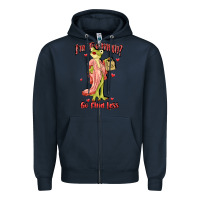 Navy im too much go find less boujee frog funny Zipper Hoodie - JahusDesignShop