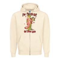 Sandshell im too much go find less boujee frog funny Zipper Hoodie - JahusDesignShop